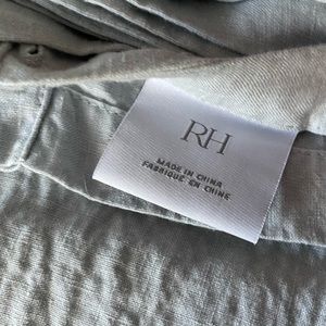 Restoration Hardware Linen Shower Curtain